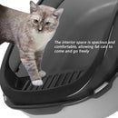 Premium High-Side Cat Litter Box – Thick & Splashproof